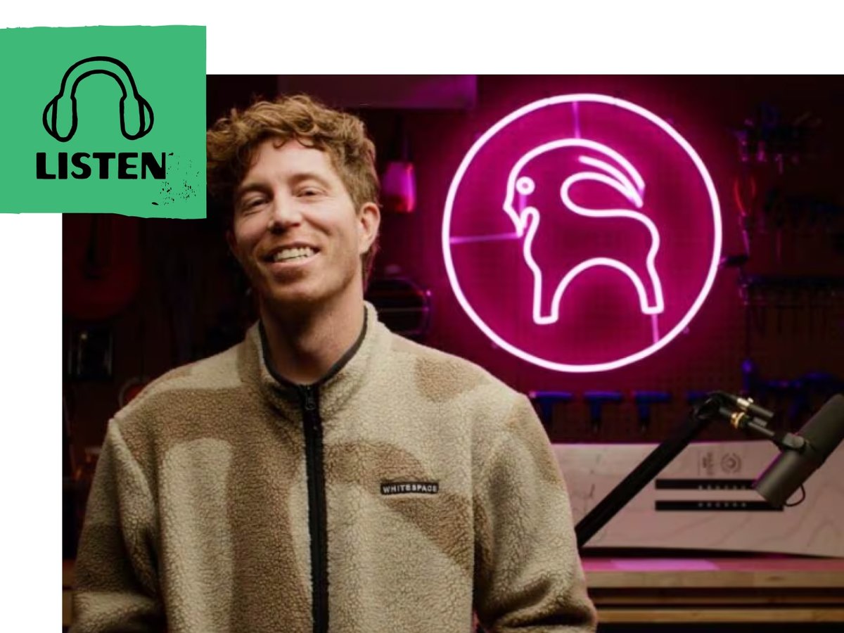 Shaun White in the Backcountry 澳洲幸运5开奖官网开奖 podcast studio. 