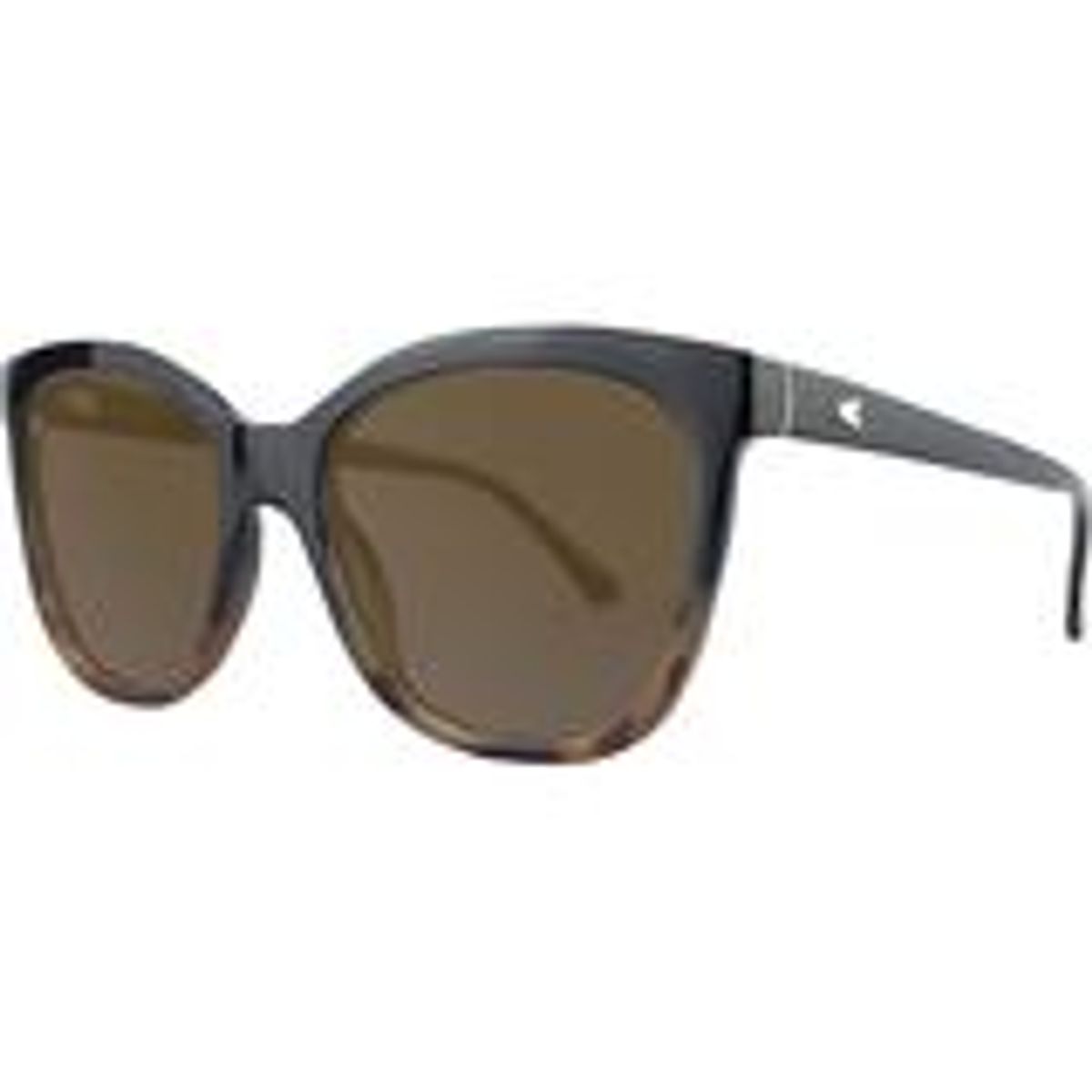Glossy Black & Blonde Tortoise Shell Fade